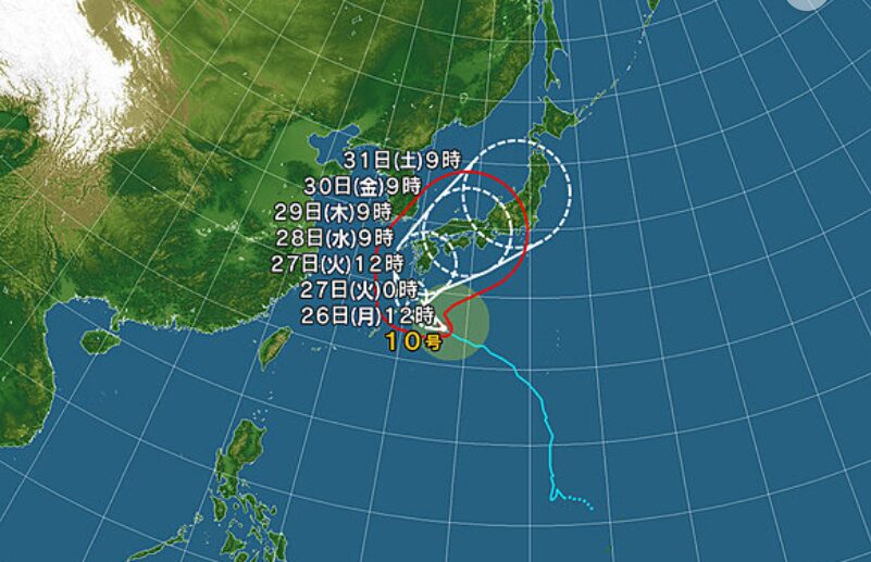 台風情報